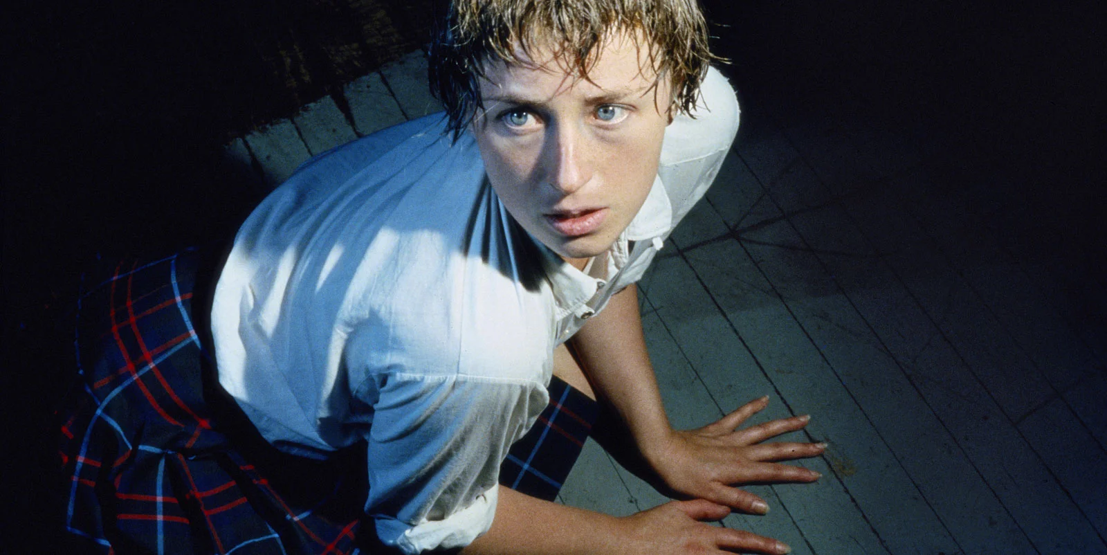 Untitled Horrors - 2012. Motives found within Cindy Sherman's earliest work continues in current efforts. She has been criticized for becoming a parody of the parody she initially portrayed in Film Stills.