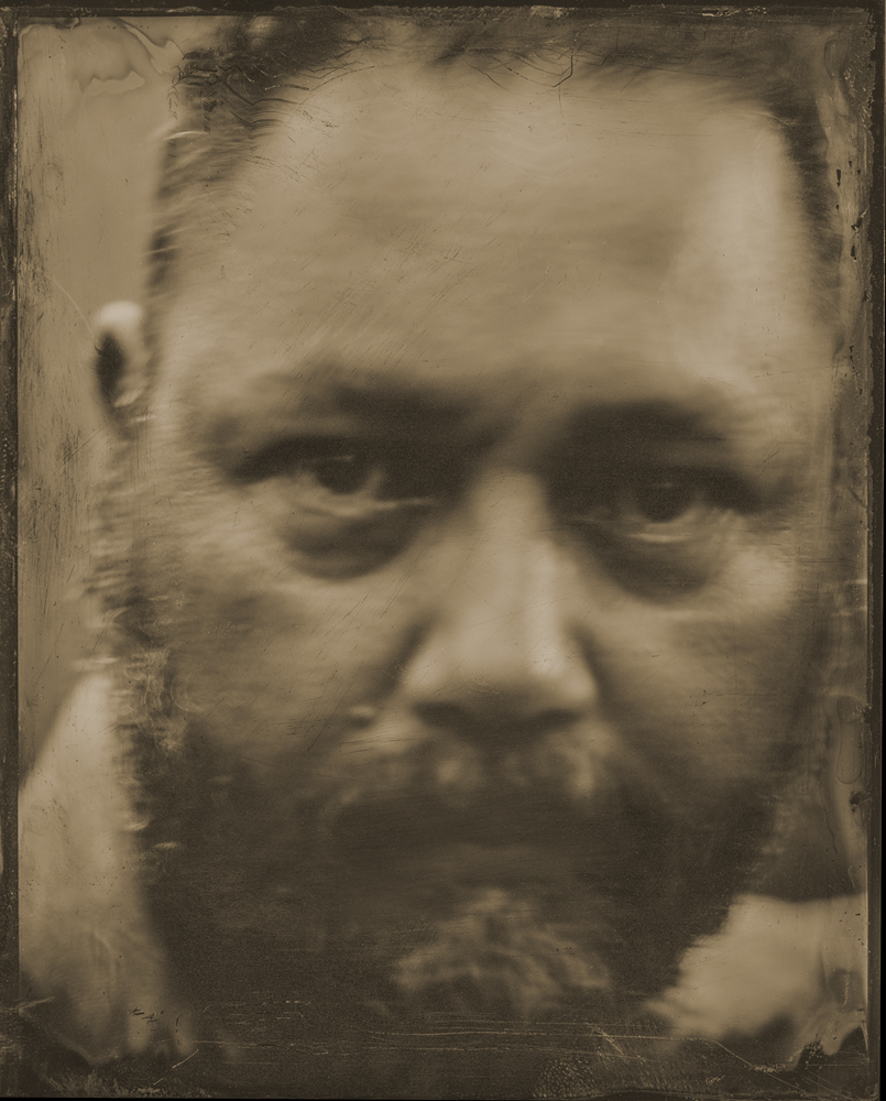 Mario Quiroz-Tintype